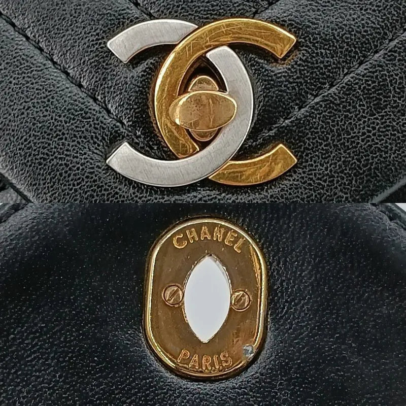 jt883-chanel-vintage-black-lambskin-paris-limited-edition-flap-bag