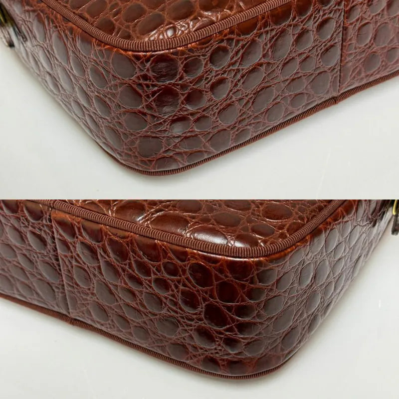 jw584-salvatore-ferragamo-vintage-vara-crocodile-embossed-leather-bag