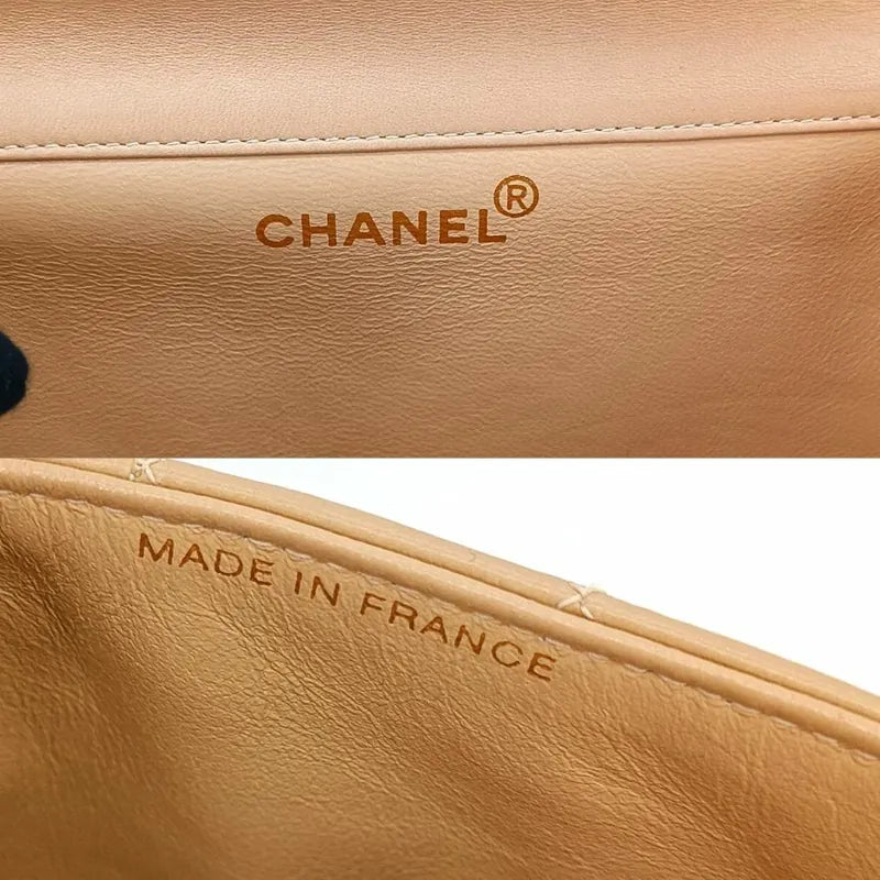 c343-chanel-vintage-beige-lambskin-23cm-double-side-flap-bag
