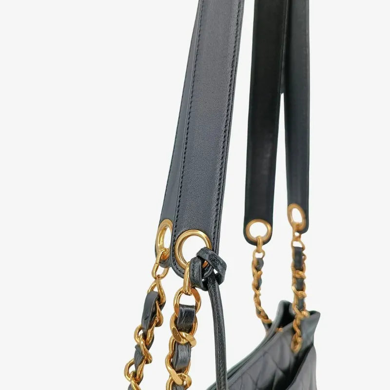 jt144-chanel-vintage-black-lambskin-quilted-tote-bag