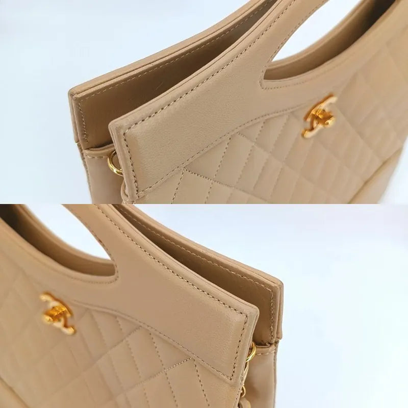 jah181-chanel-vintage-begie-lambskin-quilted-31-tote-bag