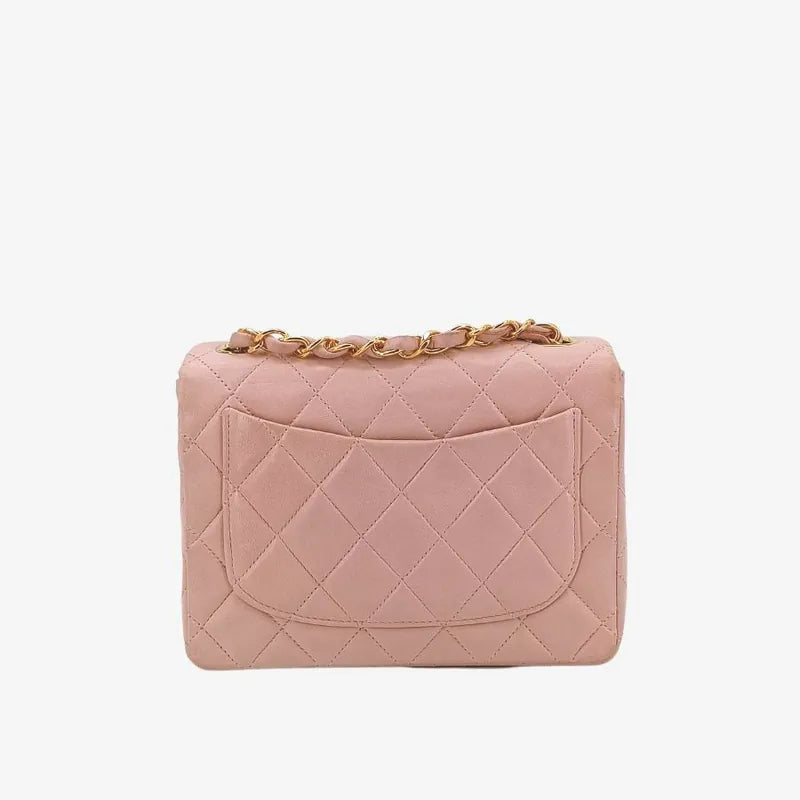 c372-chanel-vintage-pink-lambskin-17cm-mini-square-flap-bag