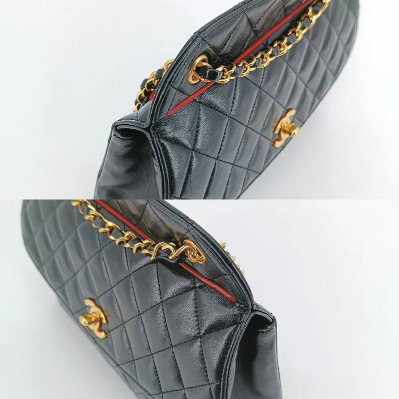 jt884-chanel-vintage-black-lambskin-flap-bag