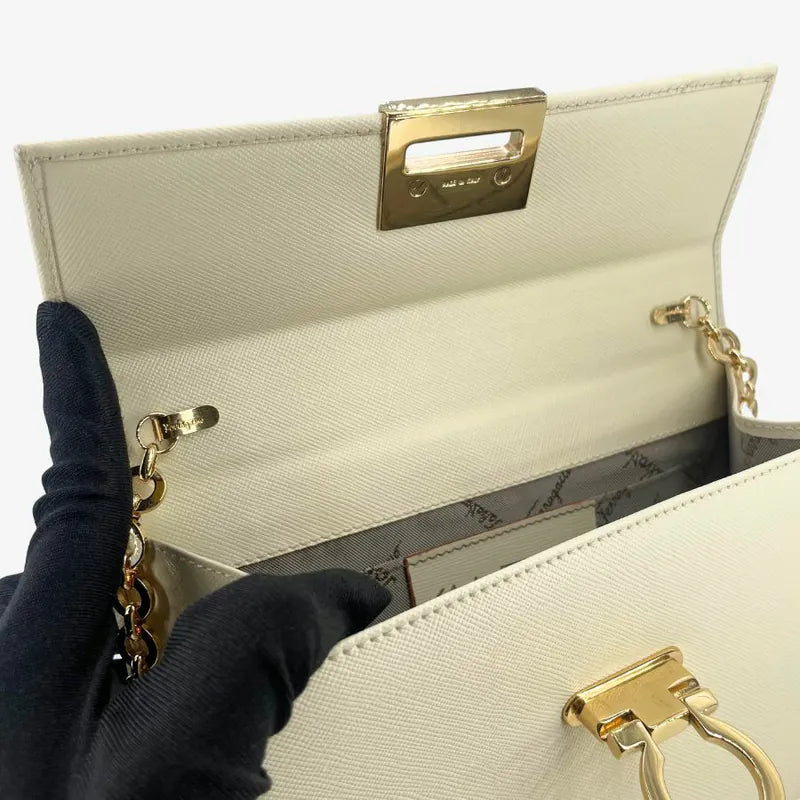 jx597-salvatore-ferragamo-vintage-white-leather-gancini-shoulder-bag