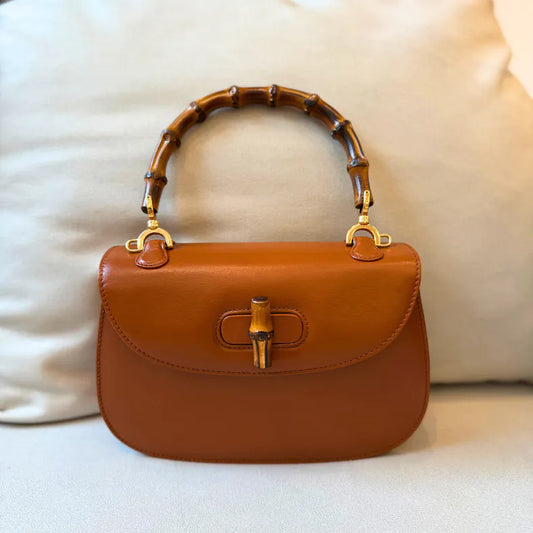 rc052-gucci-vintage-brown-box-leather-bamboo-top-handle-shoulder-bag