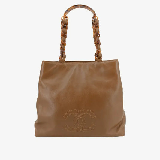 rc047-chanel-vintage-brown-lambskin-tortoiseshell-tote-bag