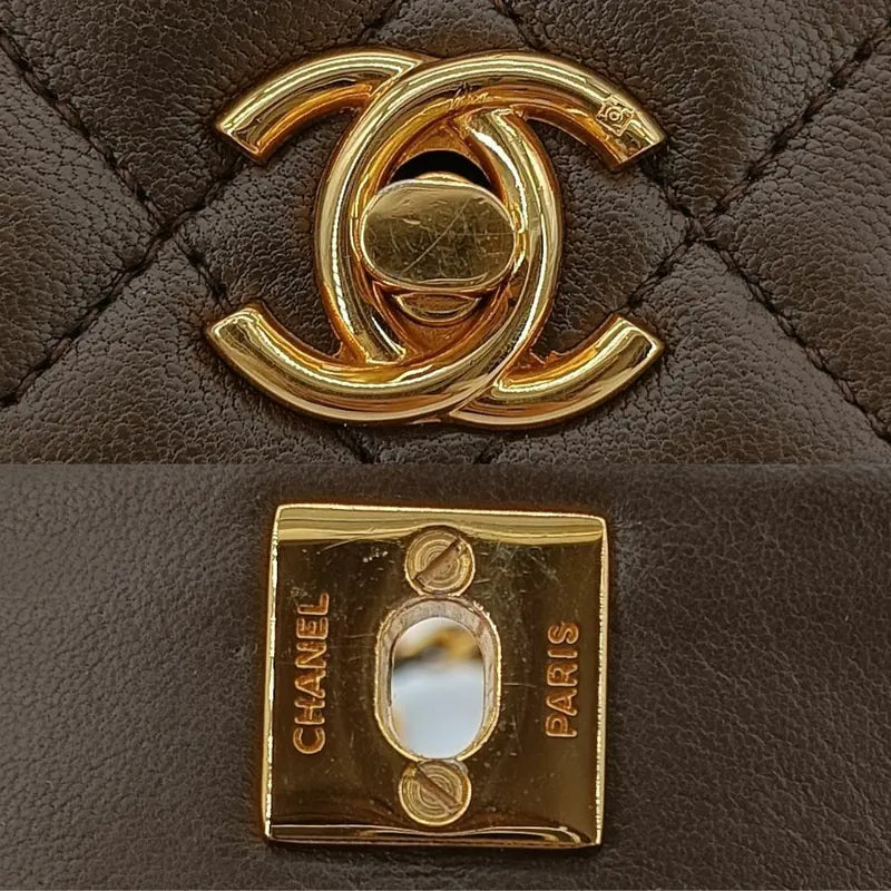 ju680-chanel-vintage-brown-lambskin-quilted-flap-bag