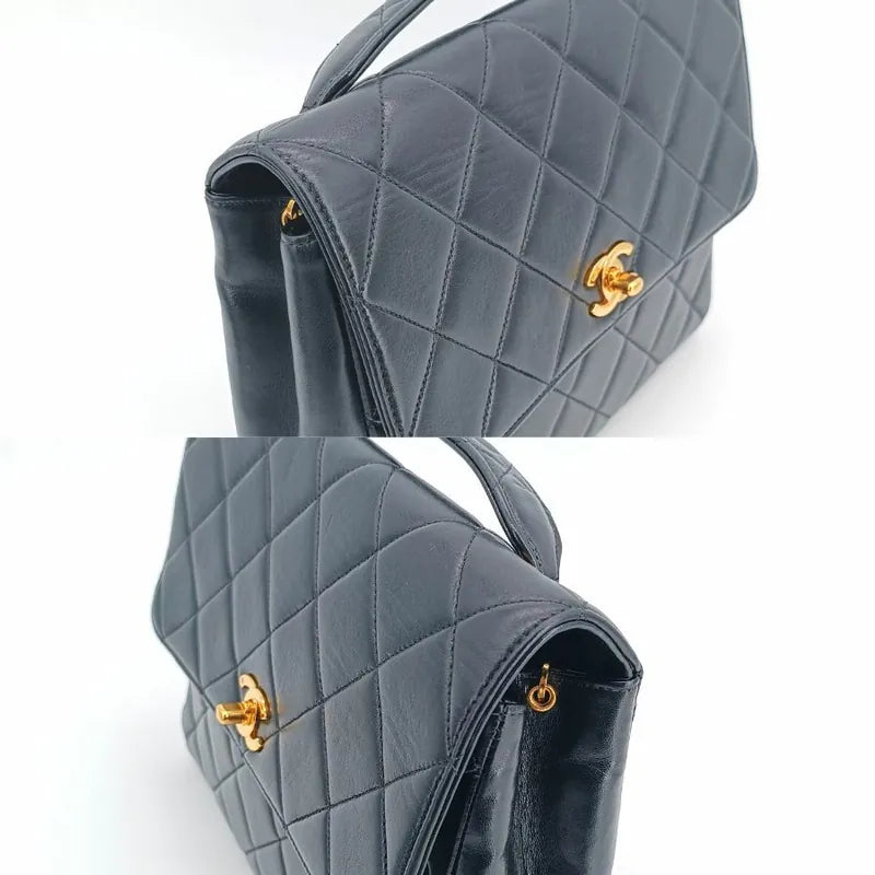 jr619-chanel-vintage-black-lambskin-quilted-flap-bag