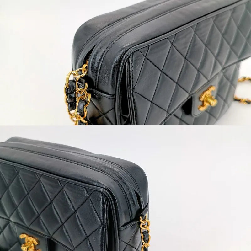 jw234-chanel-vintage-black-lambskin-quilted-camera-bag