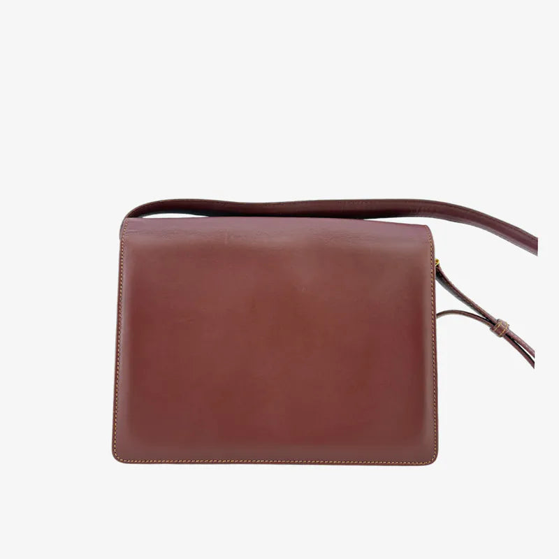 jy222-cartier-vintage-burgundy-leather-crossbody-shoulder-bag