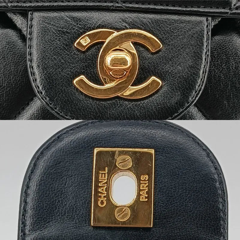 rb742-chanel-vintage-black-lambskin-double-side-jumbo-flap-bag