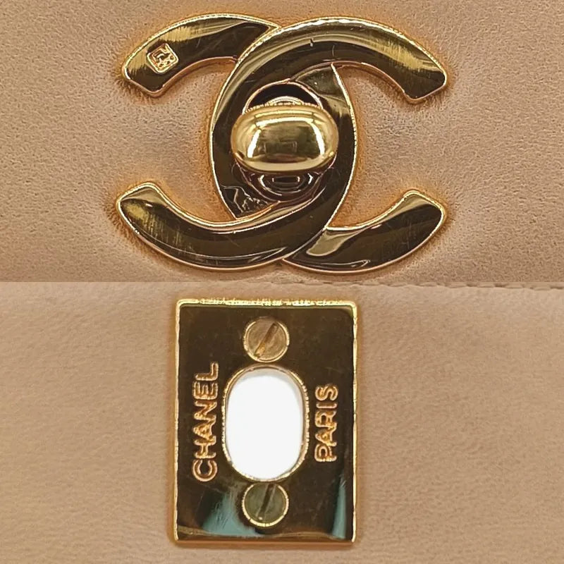ra463-chanel-vintage-beige-lambskin-vertical-flap-bag