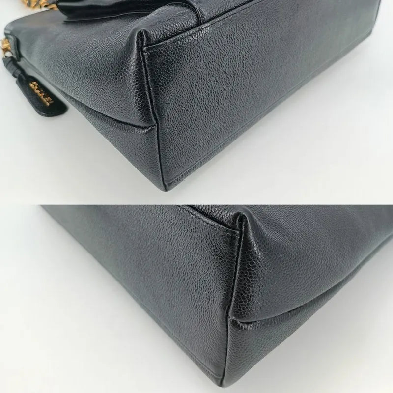 jt142-chanel-vintage-black-caviar-leather-tote-bag
