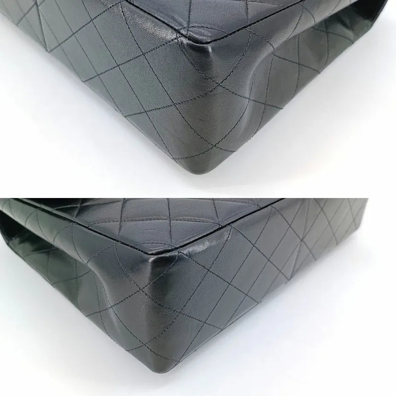 c337-chanel-vintage-black-lambskin-jumbo-classic-flap-bag