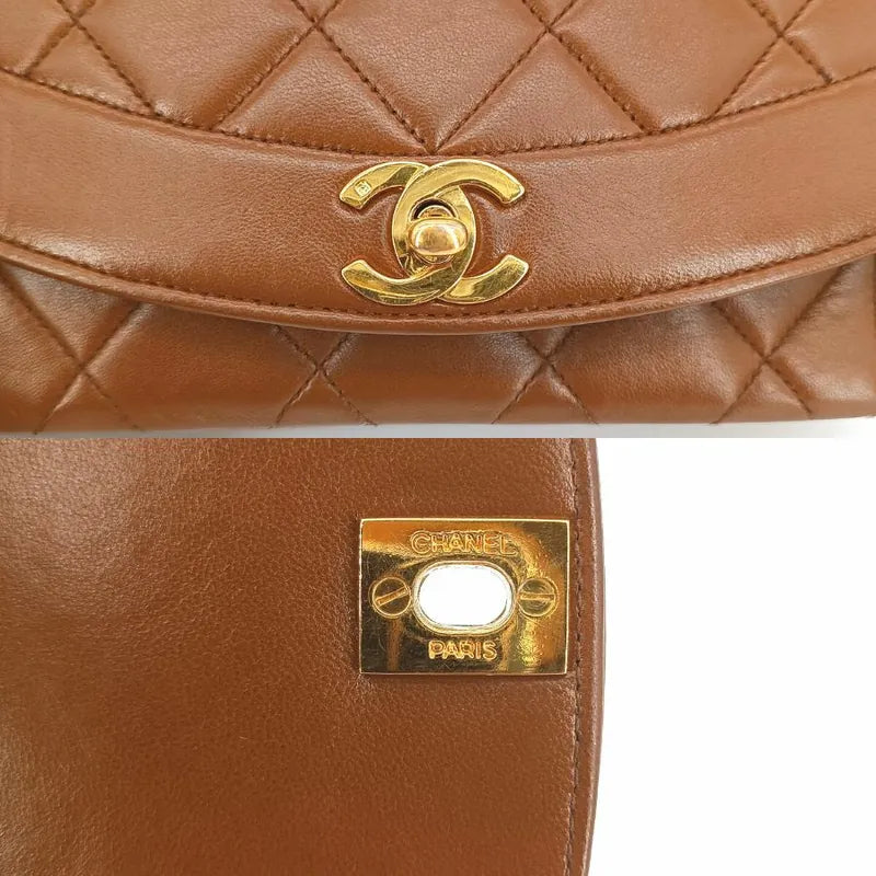 jt156-chanel-vintage-brown-lambskin-22cm-diana-flap-bag
