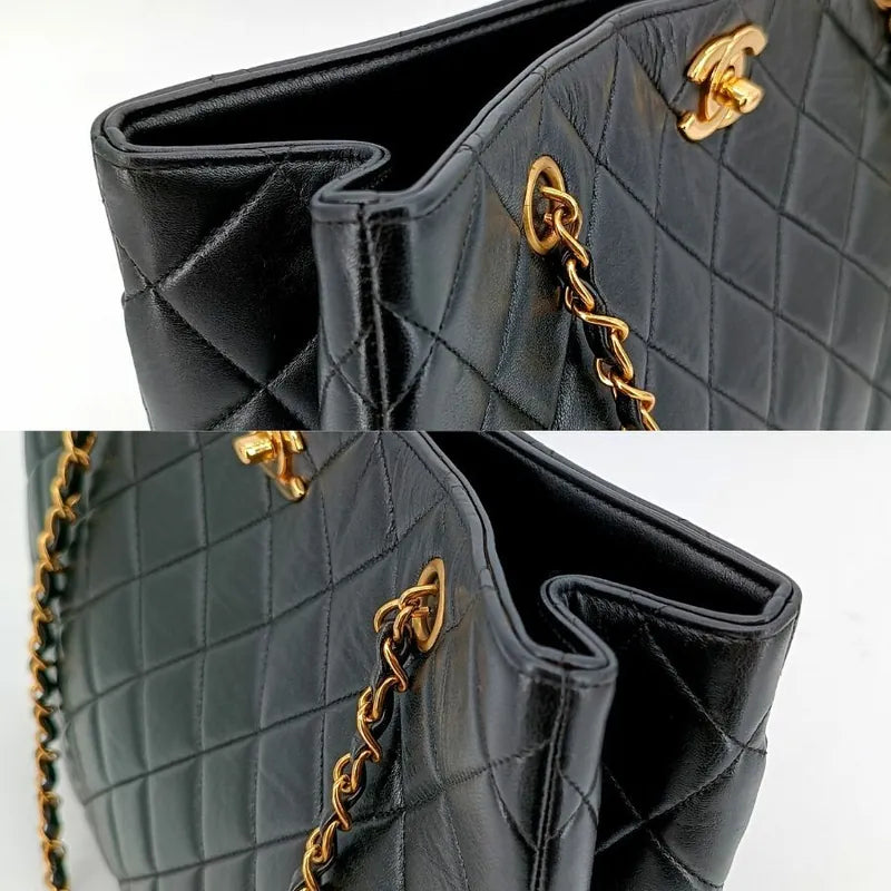 jt064-chanel-vintage-black-lambskin-quilted-tote-bag