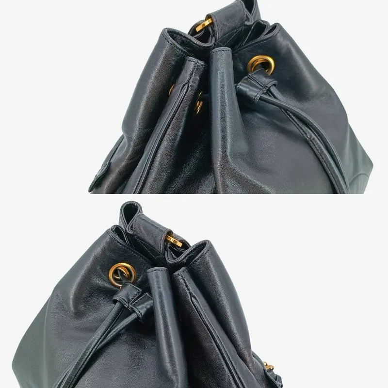 ra753-chanel-vintage-black-lambskin-drawstring-backpack