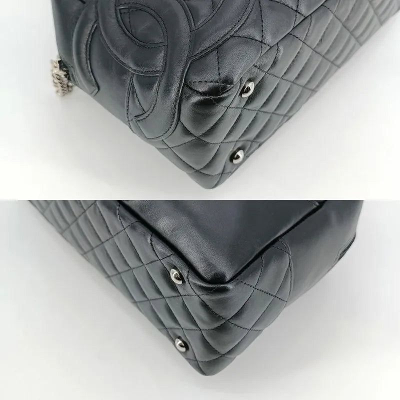 jr676-chanel-vintage-black-calfskin-cambon-bowler-bag