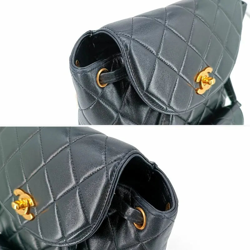 jt338-chanel-vintage-black-lambskin-duma-backpack