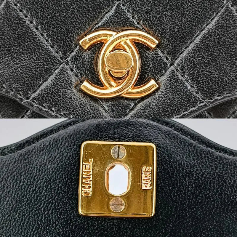 ra952-chanel-vintage-black-lambskin-quilted-flap-bag