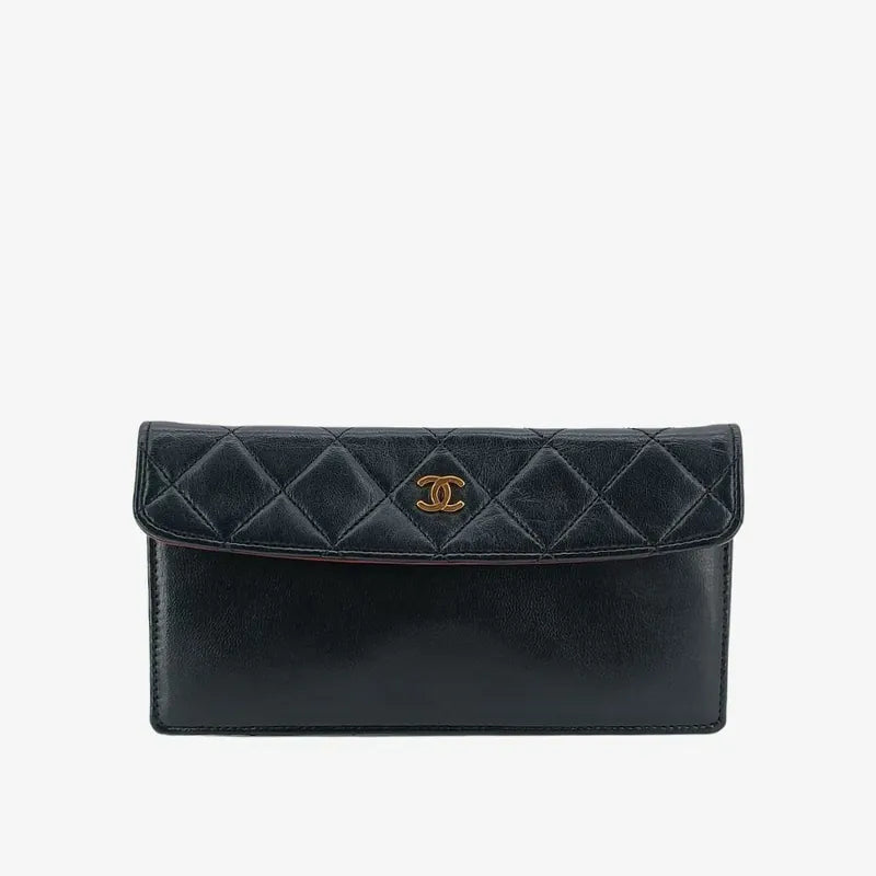 rb118-chanel-vintage-black-lambskin-27cm-classic-flap-bag
