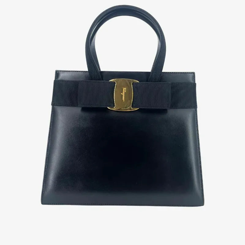 jx599-salvatore-ferragamo-vintage-black-vara-ribbon-handbag