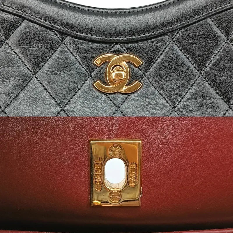 ra071-chanel-vintage-black-lambskin-quilted-31-tote-bag