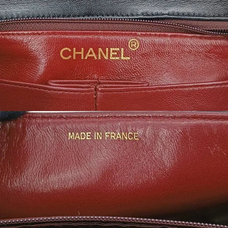 jt584-chanel-vintage-black-lambskin-20cm-mini-square-flap-bag