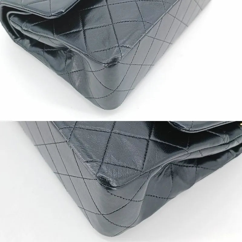 jt562-chanel-vintage-black-lambskin-23cm-classic-flap-bag