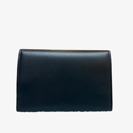 JU977 - BALENCIAGA Black Calf skin Key Bag