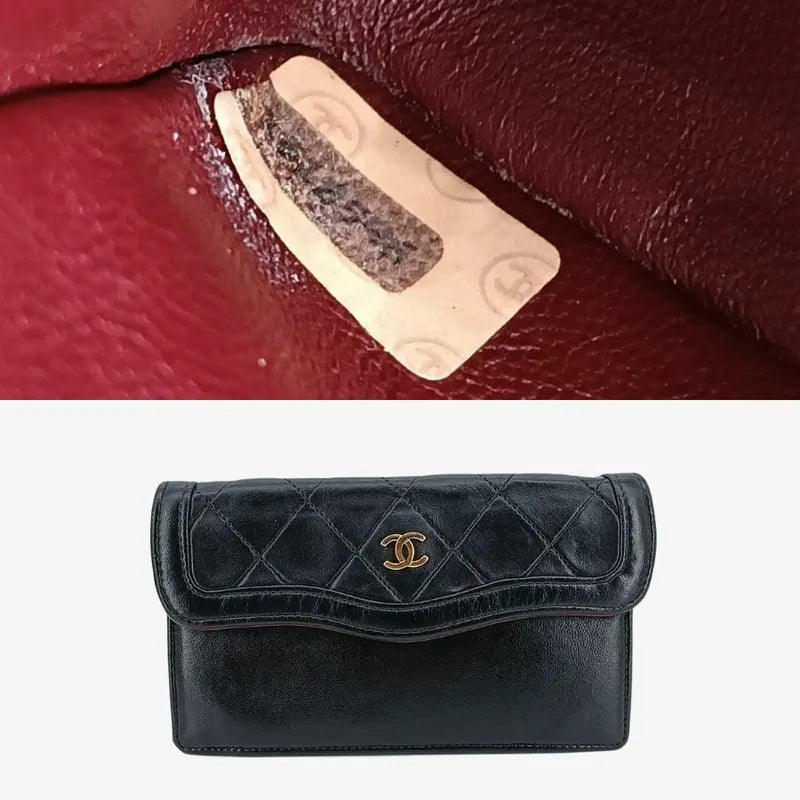 jt617-chanel-vintage-black-lambskin-quilted-flap-bag