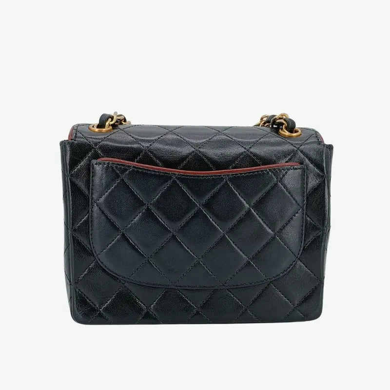 js657-chanel-vintage-black-lambskin-17cm-mini-square-flap-bag