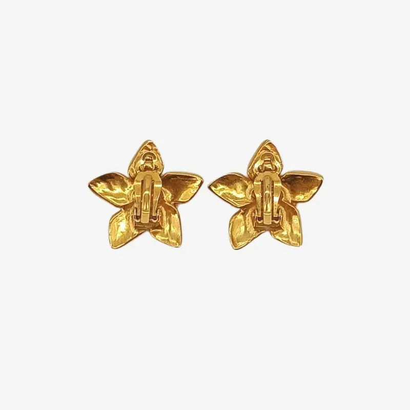 jt241-chanel-vintage-flower-gold-plated-clip-on-earrings