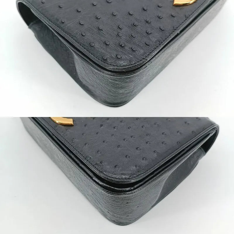 jah111-chanel-vintage-black-ostrichskin-full-flap-bag