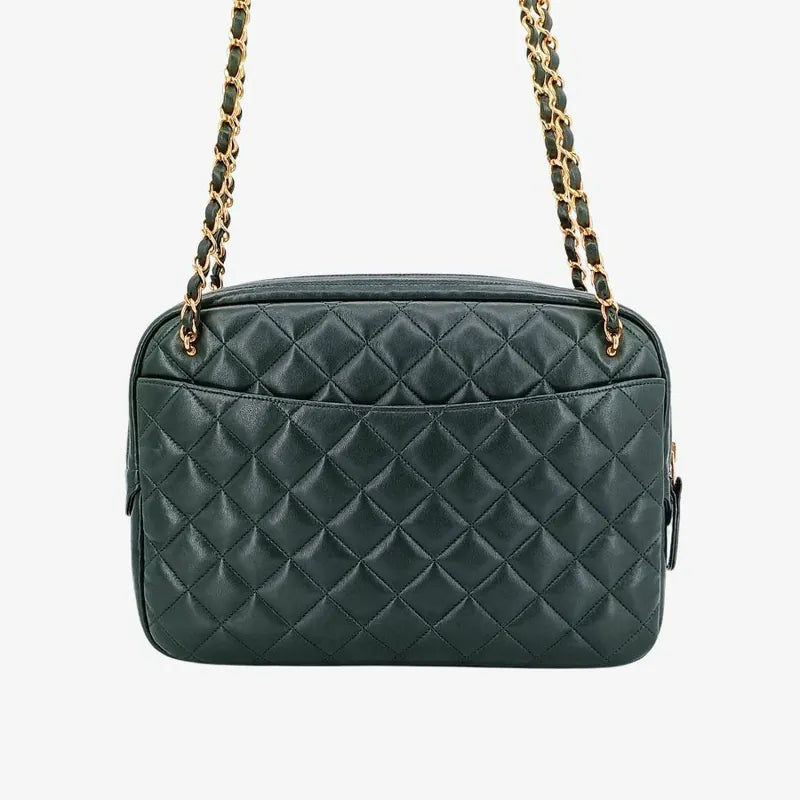 ra847-chanel-vintage-dark-green-lambskin-quilted-camera-bag