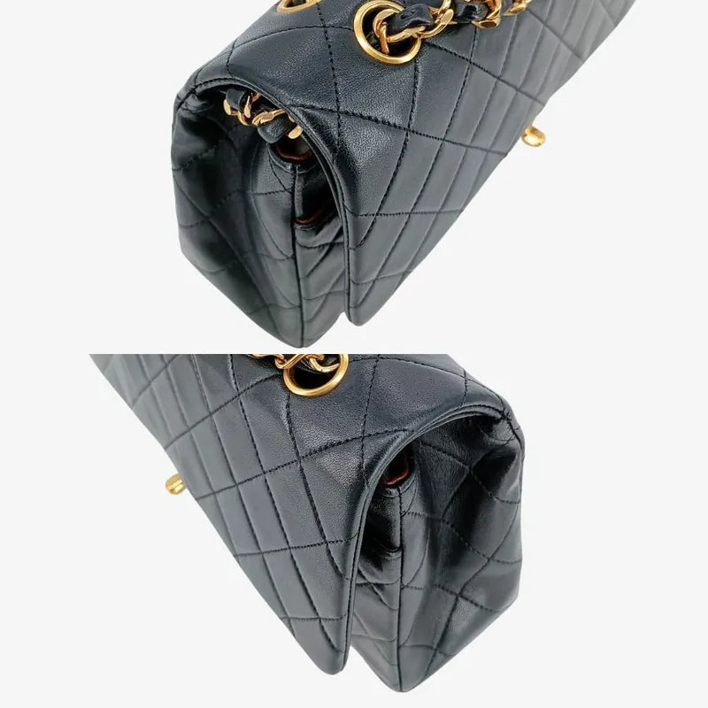 c448-chanel-vintage-black-lambskin-25cm-classic-flap-bag