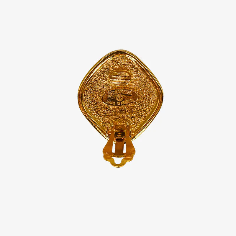 jw802-chanel-vintage-diamond-gold-plated-clip-on-earrings