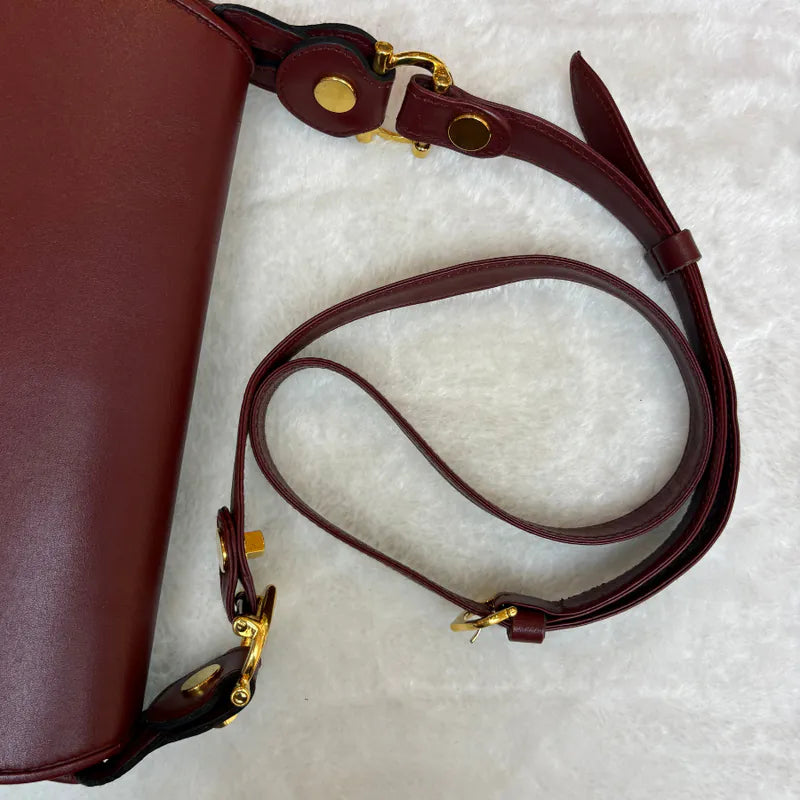 jx862-cartier-vintage-burgundy-leather-shoulder-bag