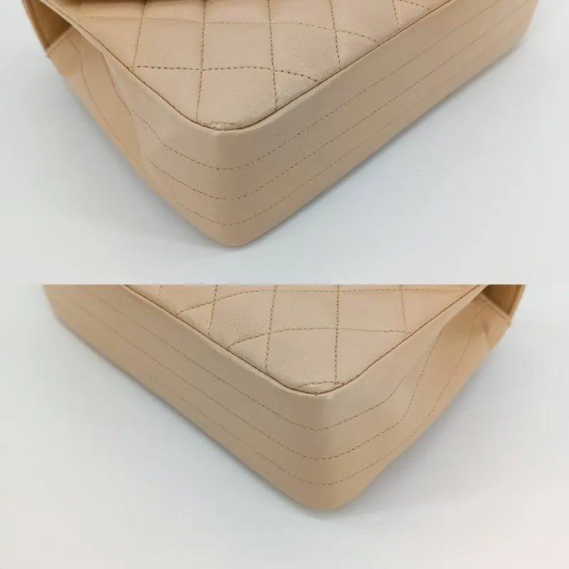 jah78-chanel-vintage-beige-lambskin-half-moon-flap-bag