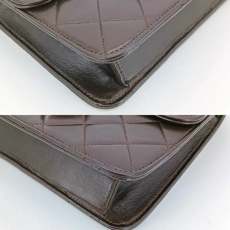 ra230-chanel-vintage-brown-lambskin-quilted-flap-bag