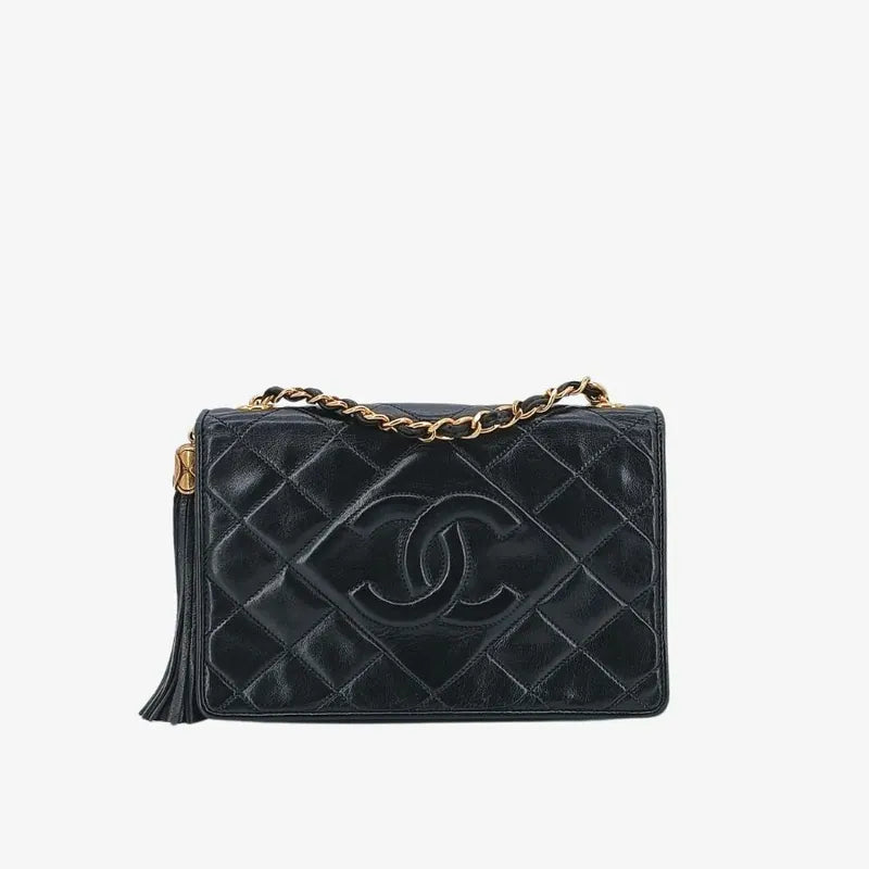 ra419-chanel-vintage-black-lambskin-quilted-full-flap-bag