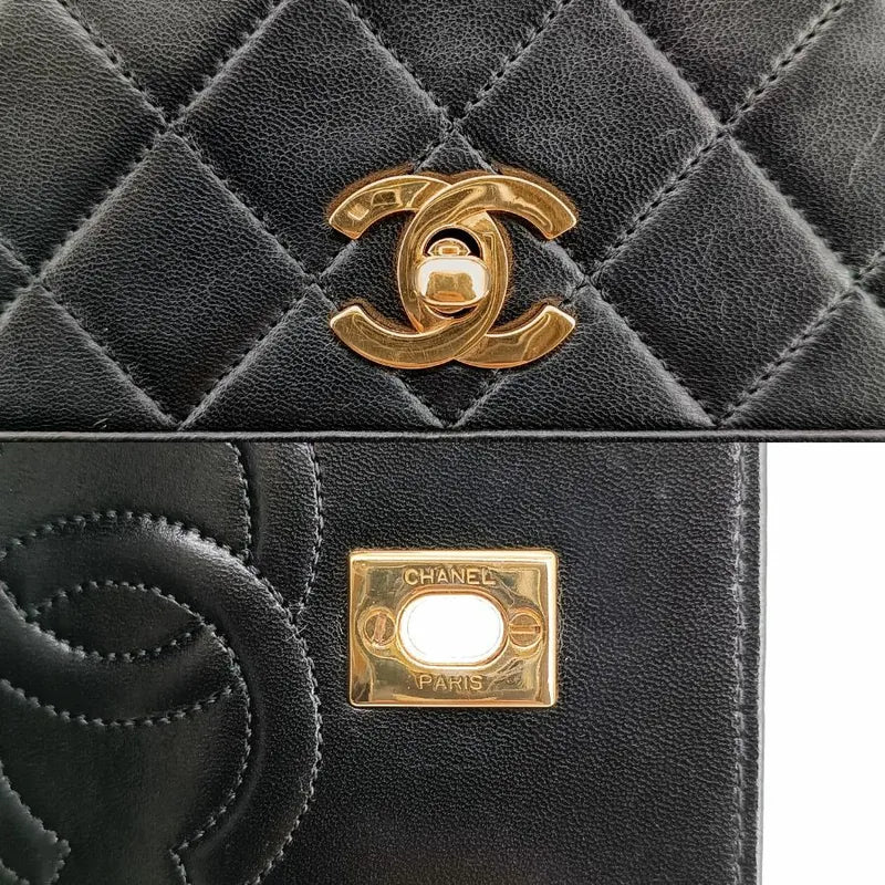 jr916-chanel-vintage-black-lambskin-quilted-flap-bag