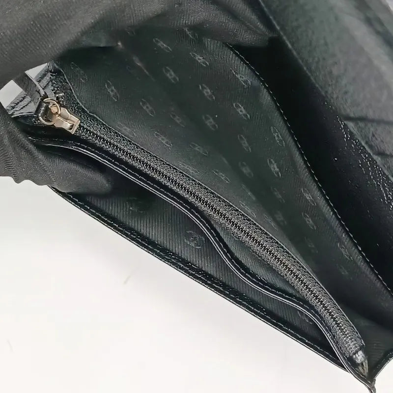 jw335-chanel-vintage-black-caviar-leather-long-wallet