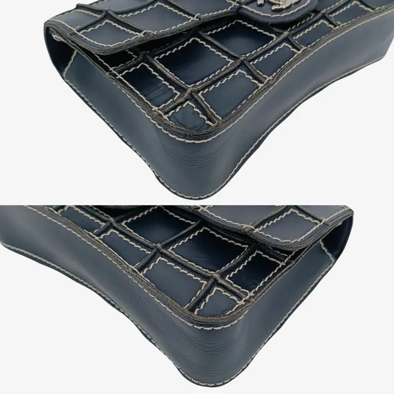 jr129-chanel-vintage-navy-calfskin-wild-stitch-flap-bag