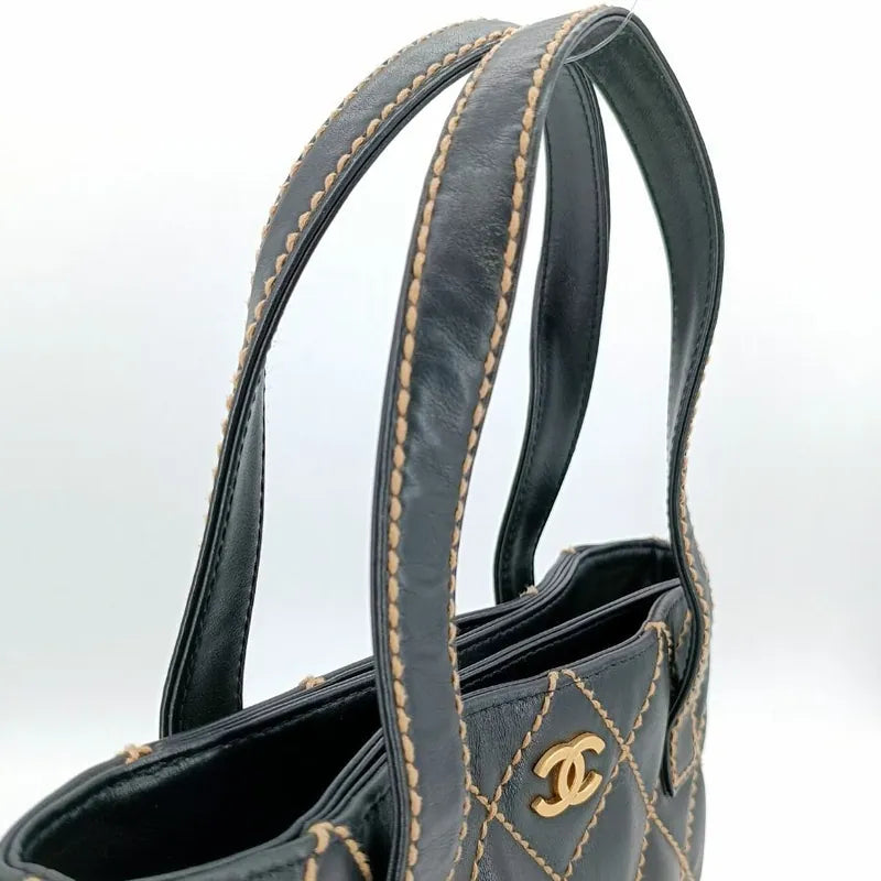 ra323-chanel-vintage-black-calfskin-wild-stitch-tote-bag