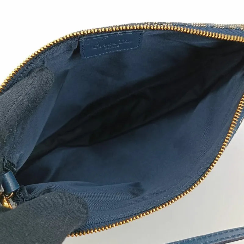 jt337-christian-dior-vintage-blue-monogram-canvas-oblique-mini-saddle-bag