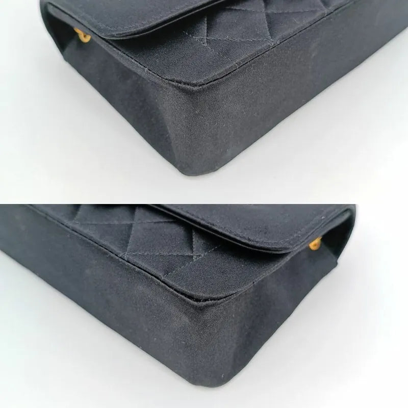 c455-chanel-vintage-black-satin-gold-chain-mini-flap-bag
