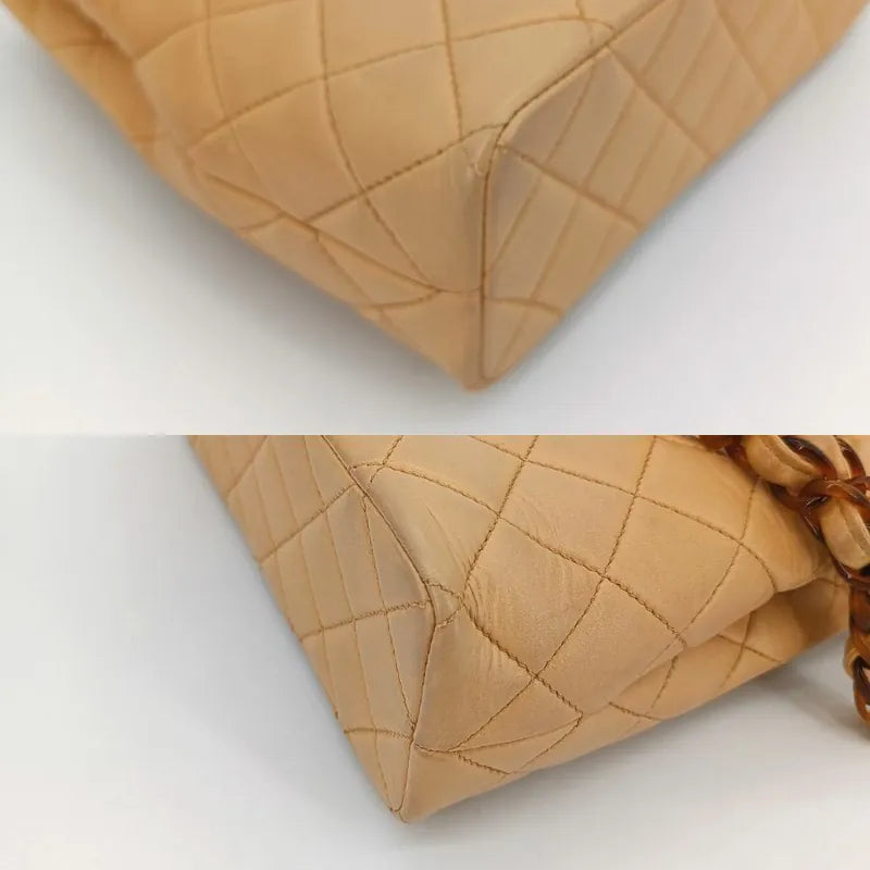 js532-chanel-vintage-beige-lambskin-quilted-tortoiseshell-tote-bag
