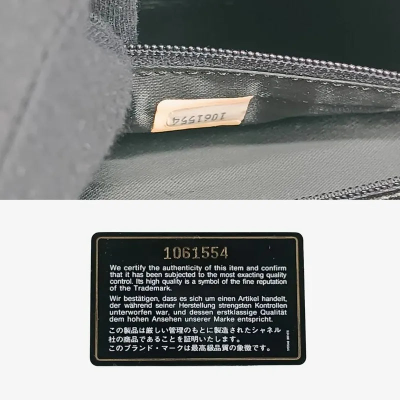 js689-chanel-vintage-black-lambskin-octagonal-flap-bag