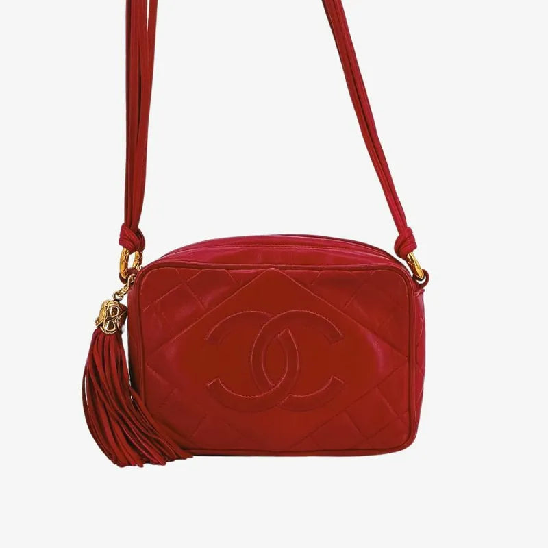 jt690-chanel-vintage-red-lambskin-tassel-camera-bag